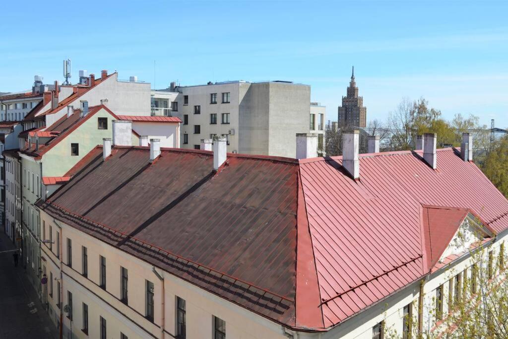 Luxury Apartment With A Balcony And View In Riga Old Town Eksteriør bilde